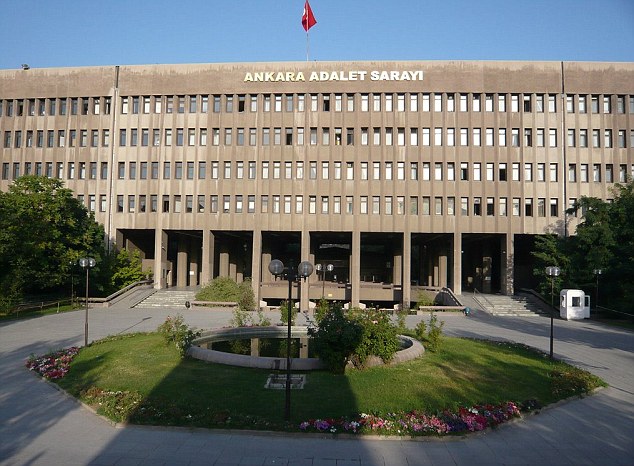 Palácio da Justiça de Ancara, na Turquia.