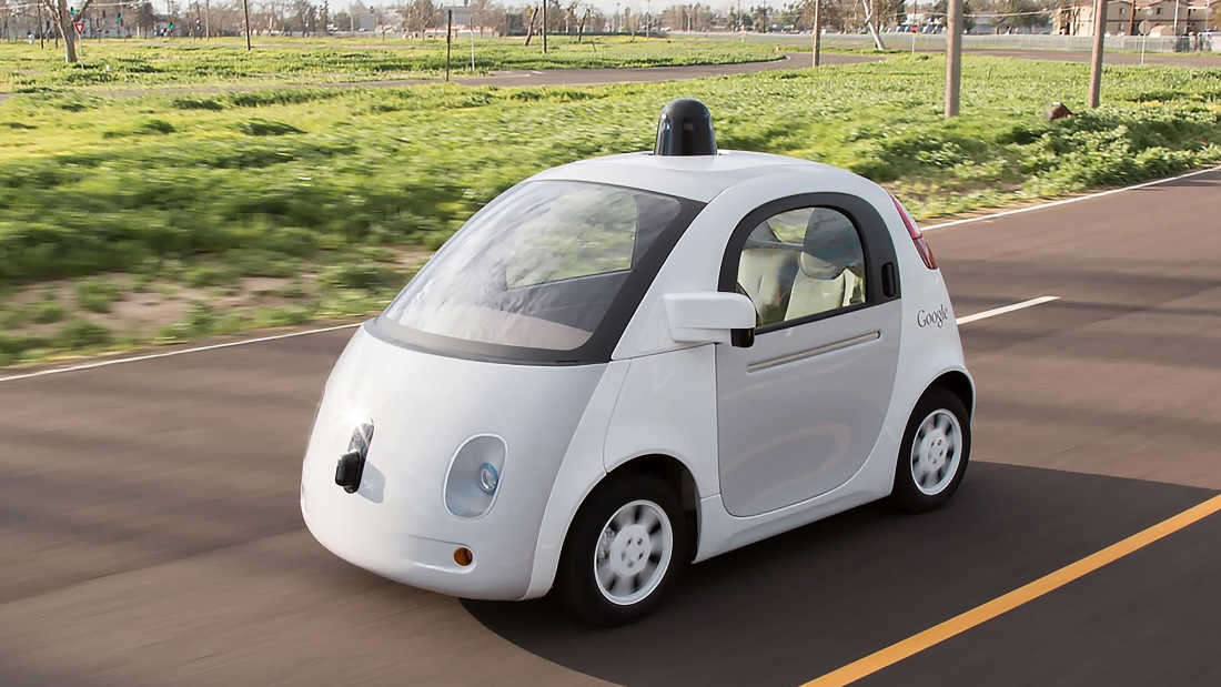 Carro automático do Google. Foto: Divulgação 