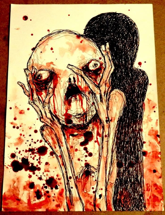 artista-recria-seus-pesadelos-usando-sangue_3